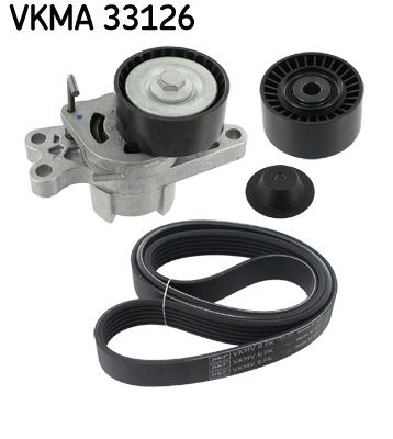 SKF Komplet klinastog rebrastog remena